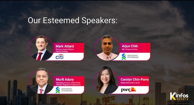 DIGITAL TRANSFORMATION IN BANKING & INSURANCE SUMMIT - SINGAPORE Speakers